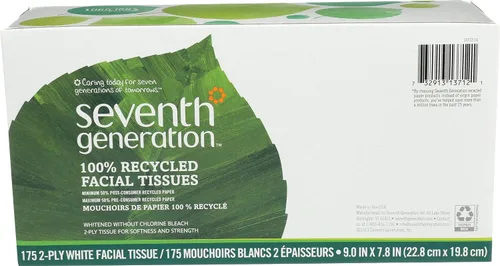 Vista 9 de Seventh Generation Pañuelo facial, hojas de 2 capas, cajas de 85 unidades (paquete de 36)