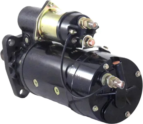 Vista 4 de RAREELECTRICAL Nuevo motor de arranque Cw de 12V 12T compatible con Caterpillar Carretilla elevadora V200 V200b V225b 6V4215 8C3596