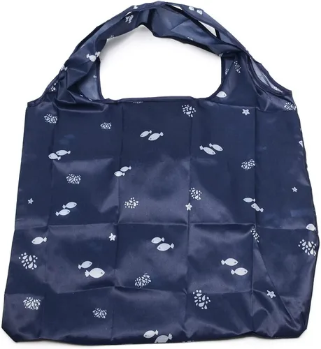 Vista 6 de BEEFLYING Bolsas de compras plegables Bolsas de comestibles reutilizables Bolsas de poliéster resistentes, Estilo1