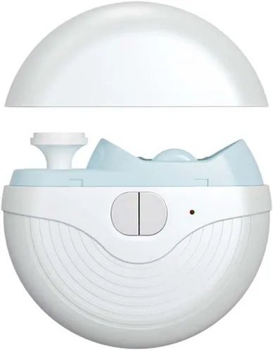 Vista 8 de Cortaúñas eléctrico inteligente para adultos mayores, 3 velocidades de potencia fuerte, recortador automático de uñas con pulidor, luz