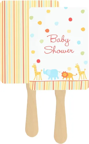 Vista 2 de Hortense B. Hewitt Accesorios para baby shower, 12 unidades Little Cutie Paper Favor, 5 x 7 pulgadas Pequeña chica