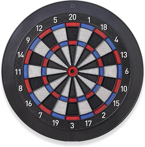 Vista 2 de DARTSLIVE Tablero de dardos electrónico para el hogar, compatible con Bluetooth para juego en línea, para dardos de punta suave, tablero de dardos
