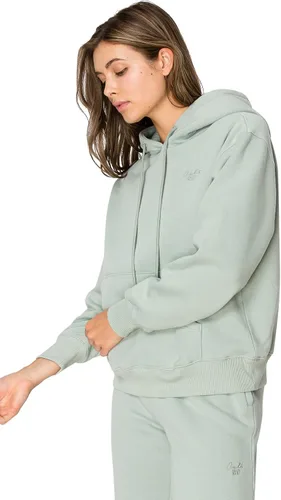 Vista 40 de Cali1850 Cloud Nine - Sudadera con capucha de forro polar para mujer, ajuste relajado, capucha de doble capa, puños y dobladillo acanalados