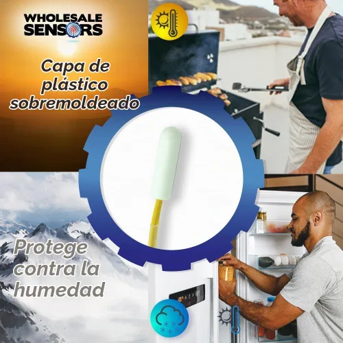Vista 6 de Samsung DA32-10104N Sensor de temperatura de refrigerador de reemplazo con garantía de 24 meses