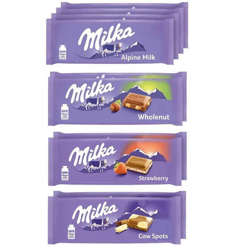 Vista 11 de El Mejor Chocolate Milka del Mundo - Leche Alpina, 10 Barras