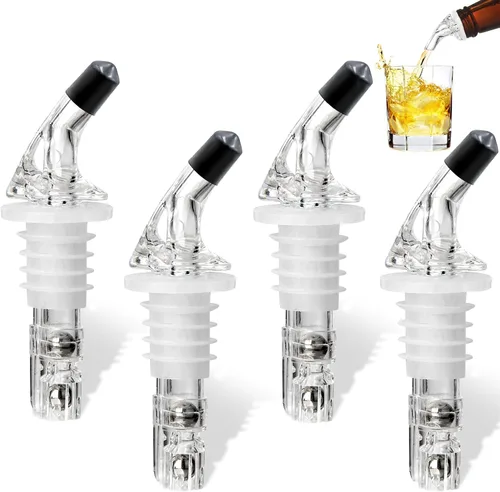 Vista 13 de SuproBarware Vertedor automático de botellas medido – Quick Shot Spirit Measure Pourer Bebidas Vino Cóctel Dispensador de Herramientas de Bar