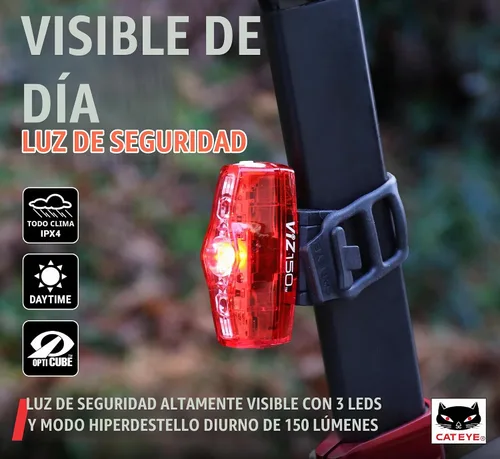 Vista 6 de CATEYE ViZ USB Rechargeable Daytime Safety Light