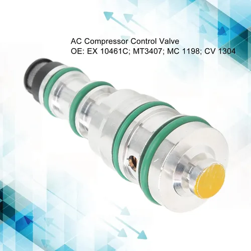 Vista 3 de EX 10461C Reemplazo de la válvula de control del compresor de CA para QX4 - Electroválvula de control de metal de alta sensibilidad, OE MT3407 MC