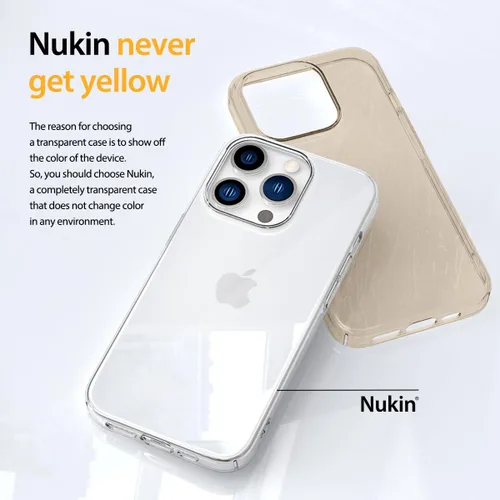 Vista 4 de araree Nukin - Funda diseñada para iPhone 15, antiarañazos, de policarbonato duro, delgada, antiamarilleamiento, a prueba de golpes, compatible