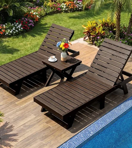 Vista 9 de PASAMIC Mesa auxiliar plegable para exteriores, mesa auxiliar de polietileno de alta densidad para exteriores, mesa de patio para todo tipo de clima