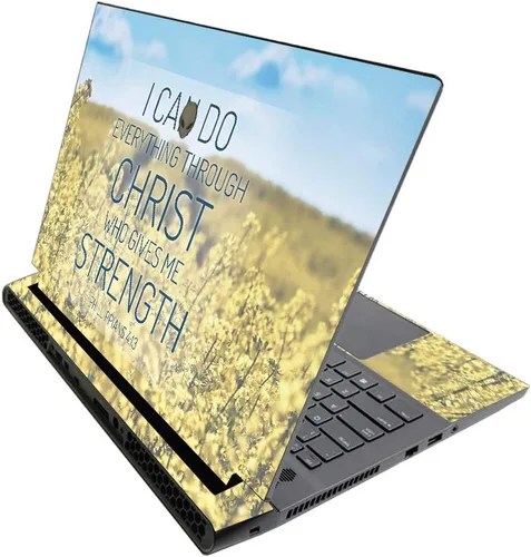 Vista 56 de MightySkins - Skin brillante con purpurina para Alienware M17 R3 (2020) y M17 R4 (2021) - Diversión de los años 90 Acabado duradero con purpurina