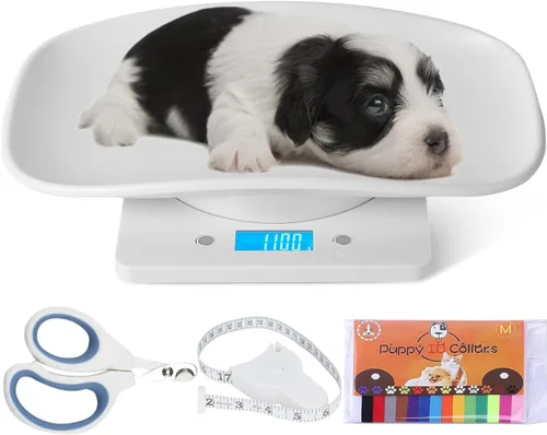 Vista 10 de Báscula digital para mascotas,Básculas de cachorros para pesaje,Básculas de bebé solo para mascotas nuevas Digital Small Animals Scales for