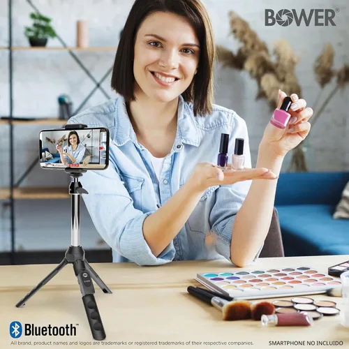 Vista 9 de Bower Multipod 6 en 1 trípode selfie stick con obturador remoto para teléfonos inteligentes
