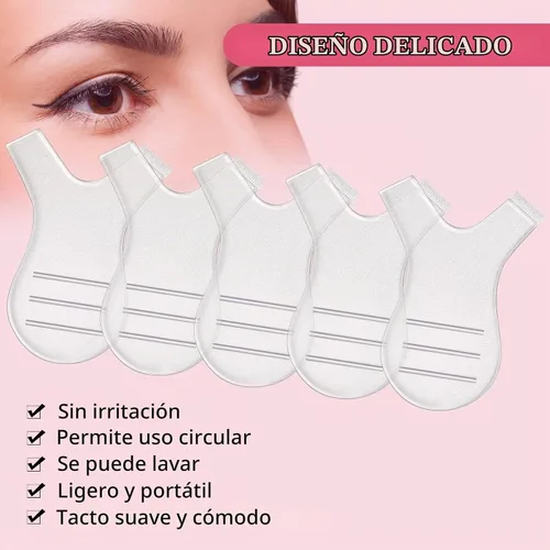 Vista 6 de 60 piezas de cepillo de elevación de pestañas en forma de Y, herramienta