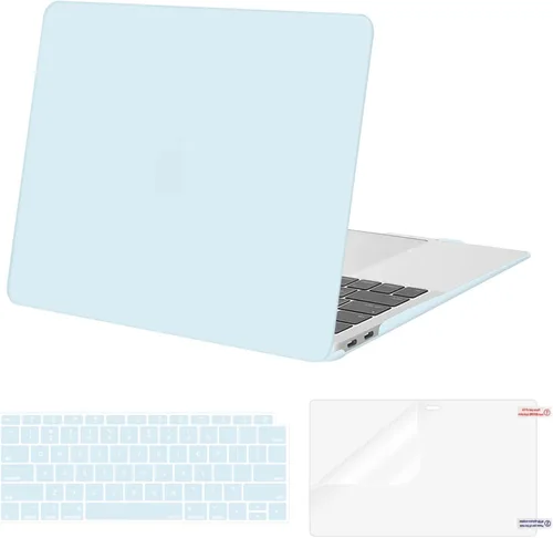 Vista 9 de MOSISO Funda compatible con MacBook Air de 13 pulgadas (modelos: A1369 y A1466, versión anterior 2010-2017), carcasa rígida de plástico, cubierta