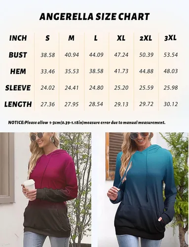 Vista 4 de Angerella - Suéteres con capucha para mujer, diseño con estampado de camuflaje y leopardo, con cordón ajustable y bolsillo