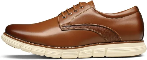 Vista 2 de Bruno Marc Tenis de vestir, calzado formal estilo Oxford, para hombre
