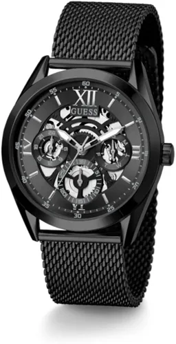Vista 4 de GUESS US Mens Black Multifunction Watch one