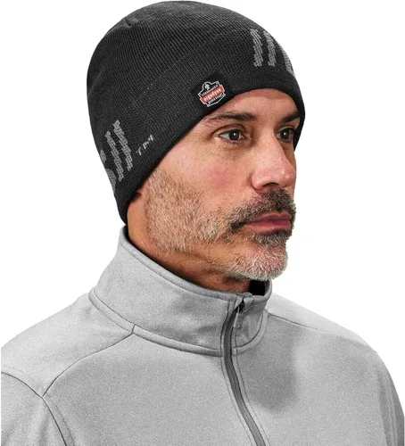 Vista 4 de Ergodyne Gorro tenacious para hombre negro talla única de EE UU