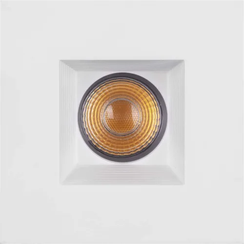 Vista 7 de NICOR Lighting - Foco empotrable LED cuadrado de 2 pulgadas con deflector en blanco, 2700K (DQD211202KWHBF)