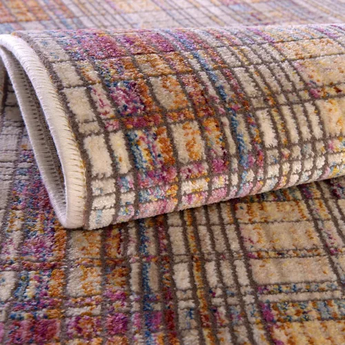 Vista 7 de Unique Loom Deepa Collection - Alfombra rectangular de 2 pies x 3 pies, color azul