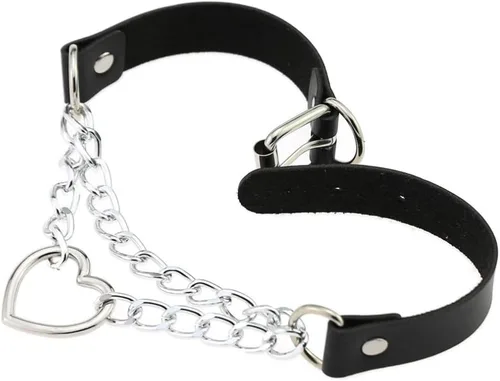 Vista 4 de Gargantilla ajustable para mujeres y niñas, gargantilla punk rock