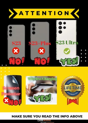 Vista 4 de CaseBorne V - Funda protectora para Samsung Galaxy S23 Ultra 5G (anteriormente ArmadilloTek), [tecnología de protección definitiva] Funda protectora