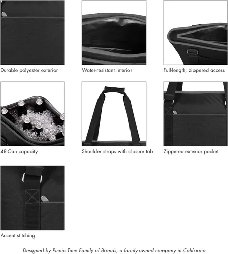 Vista 4 de Bolsa de almuerzo térmica Picnic Time NFL Tahoe XL - Bolsa de enfriador suave - Enfriador para picnic