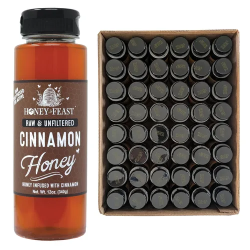 Vista 21 de Honey Feast Flower Powered Allergy Blend 10 veces miel, 12 onzas
