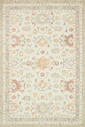 Vista 10 de Loloi Norabel - Alfombra de pasillo color marfil/neutro de 2'-6" x 7'-6" Marfil/Neutral