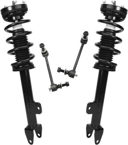 Vista 76 de Detroit Axle - 4 barras estabilizadoras de puntales delanteros para Kia Forte Koup 10-13 12-13 Forte5, puntales y barras estabilizadoras de resorte
