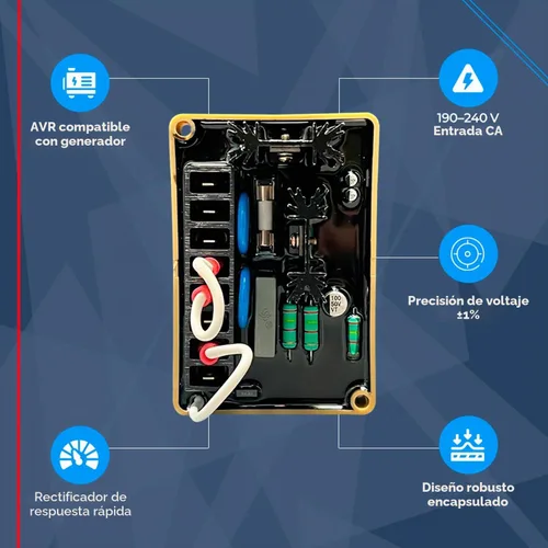 Vista 2 de AVR SE350 Módulo de control automático del regulador de voltaje para generador Genset con 2 años de garantía!