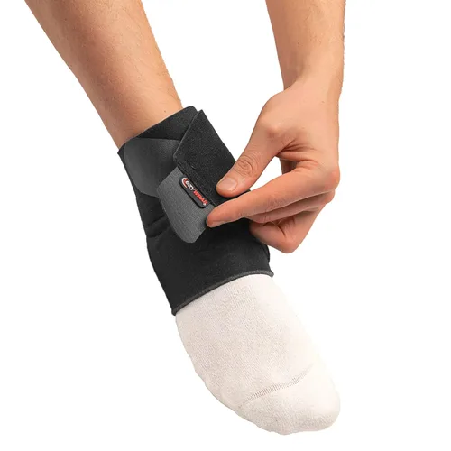 Vista 2 de 7750 - Envoltura universal de compresión de tobillo – Sistema de terapia de calor y frío – Mejora tu movilidad en una envoltura segura con este