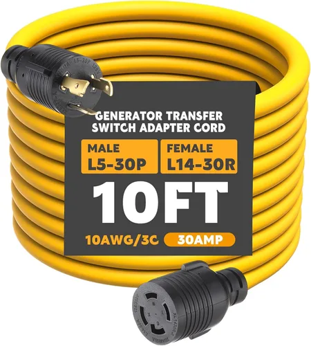 Vista 21 de Kanayu Cable adaptador de interruptor de transferencia de generador NEMA TT