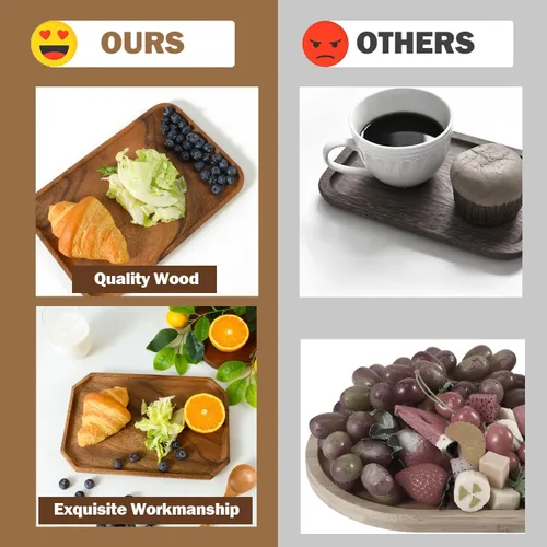 Vista 4 de Tabla de queso de madera prémium con mango de 18 pulgadas, tabla de cortar de madera de nogal 100% natural, accesorio de cocina duradero y duradero