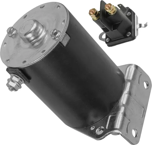 Vista 7 de Caltric Motor de arranque y solenoide compatible con Husqvarna YTH2242 YTH2348 YTH22V42 YTH22V46