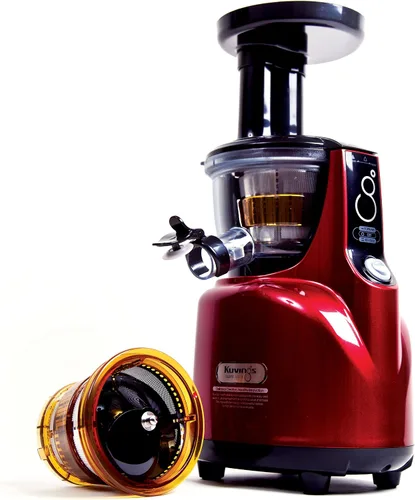 Vista 2 de Kuvings Exprimidor silencioso sin BPA Serie SC con tapa inteligente desmontable, perla burdeos