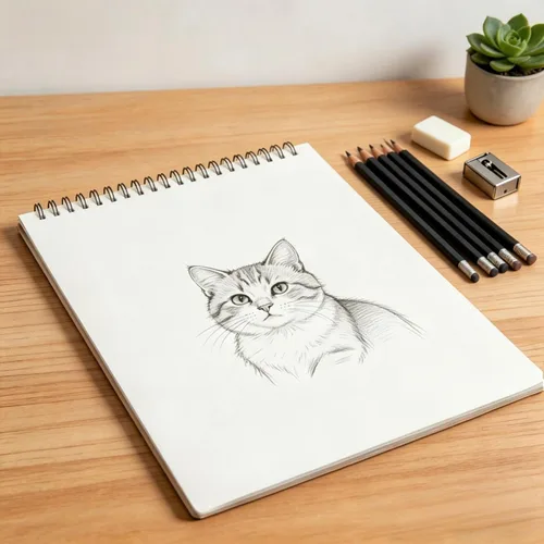 Vista 7 de MOUYAT 3 cuadernos de dibujo A3, 60 páginas/30 hojas de 16.5 x 11.7 pulgadas, bloc de dibujo encuadernado en espiral, bloc de dibujo de paisaje