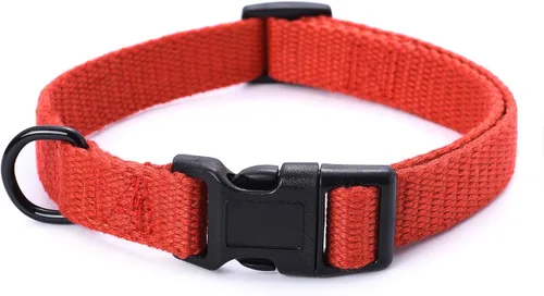 Vista 17 de Mile High Life Collar ajustable de polialgodón suave y fuerte con hebilla de liberación rápida para perros pequeños a grandes