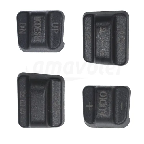 Vista 3 de Juego de 10 tapas de interruptor de control manual compatibles con Harley Davidson Touring Electra Road Glide Road King Tri Glide Ultra FLHTCU FLTR