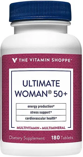 Vista 4 de The Vitamin Shoppe Ultimate Woman 50+ Multivitamínico, de alta potencia
