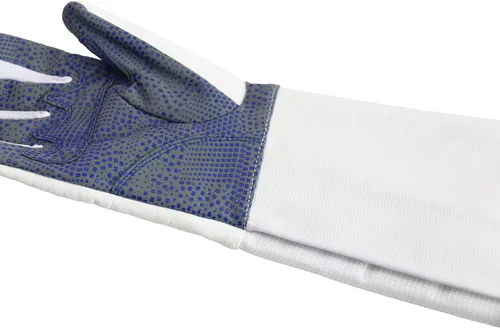 Vista 7 de LEONARK Guantes acolchados de esgrima para espada y sable de aluminio, manoplas de cuero para práctica de esgrima y combate, 1 paquete