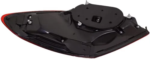 Vista 2 de KarParts360 Conjunto de luz trasera para Mercedes-Benz C300/C43 AMG 2019 2020 2021 lado del conductor Lente transparente y roja LED Reemplazo
