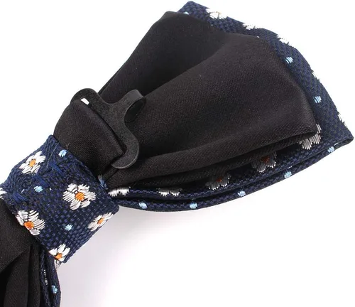 Vista 6 de Pajaritas ajustables preatadas para hombres y niños, regalos de boda