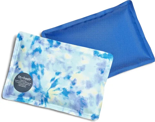Vista 6 de Fit & Fresh Metro Tote + Cool Coolers - Bolsas de hielo suaves (paquete de 2)