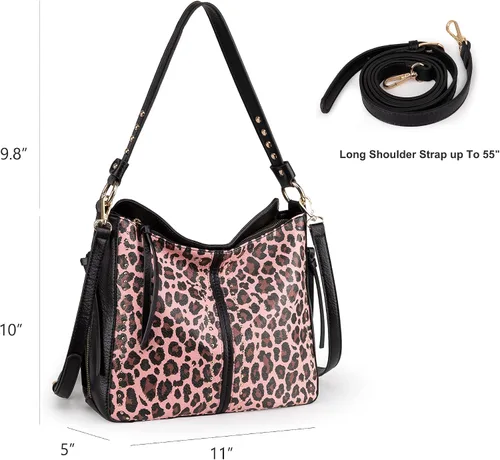 Vista 6 de Montana West Shoulder Bag Concealed Carry Purses and Handbags for Women Shoulder Bag