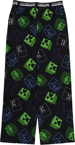 Vista 2 de Minecraft Pantalones de pijama para niños