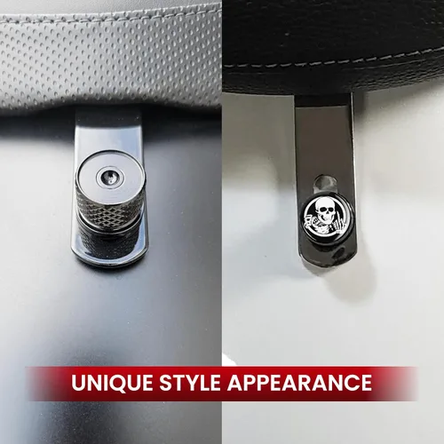 Vista 3 de GUAIMI Tornillo de perno de asiento de guardabarros moleteado inoxidable de 1/4 "-20 roscas compatible con Harley 1996-2026 Sportster Touring