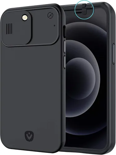 Vista 10 de Funda Spy-Fy para iPhone 11 con cubiertas para cámara delantera y trasera Protege tu privacidad A prueba de caídas desde 6 pies 15,49 cm