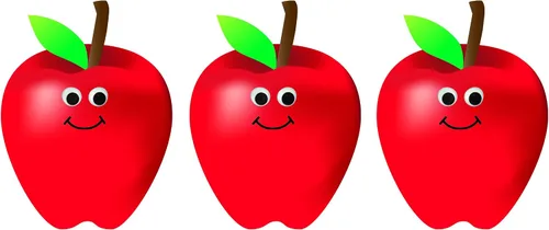 Vista 8 de Hygloss Productos Manzanas Acentos para el aula - Recursos de enseñanza creativa - 7 pulgadas, paquete de 30 (33748)